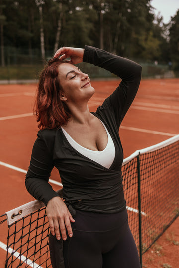 Melna Wrap jaciņa