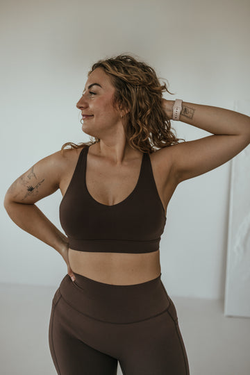 Espresso Sculpt High Support Bra