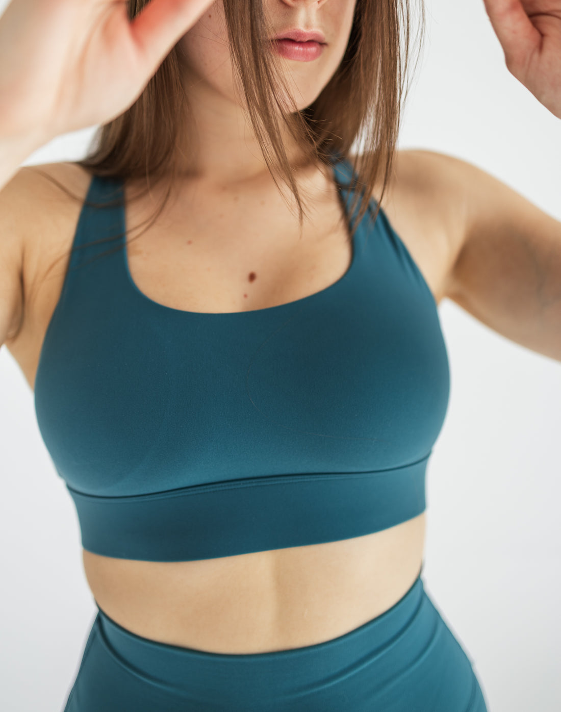 Deep Teal Sculpt augsta atbalsta krūšturis