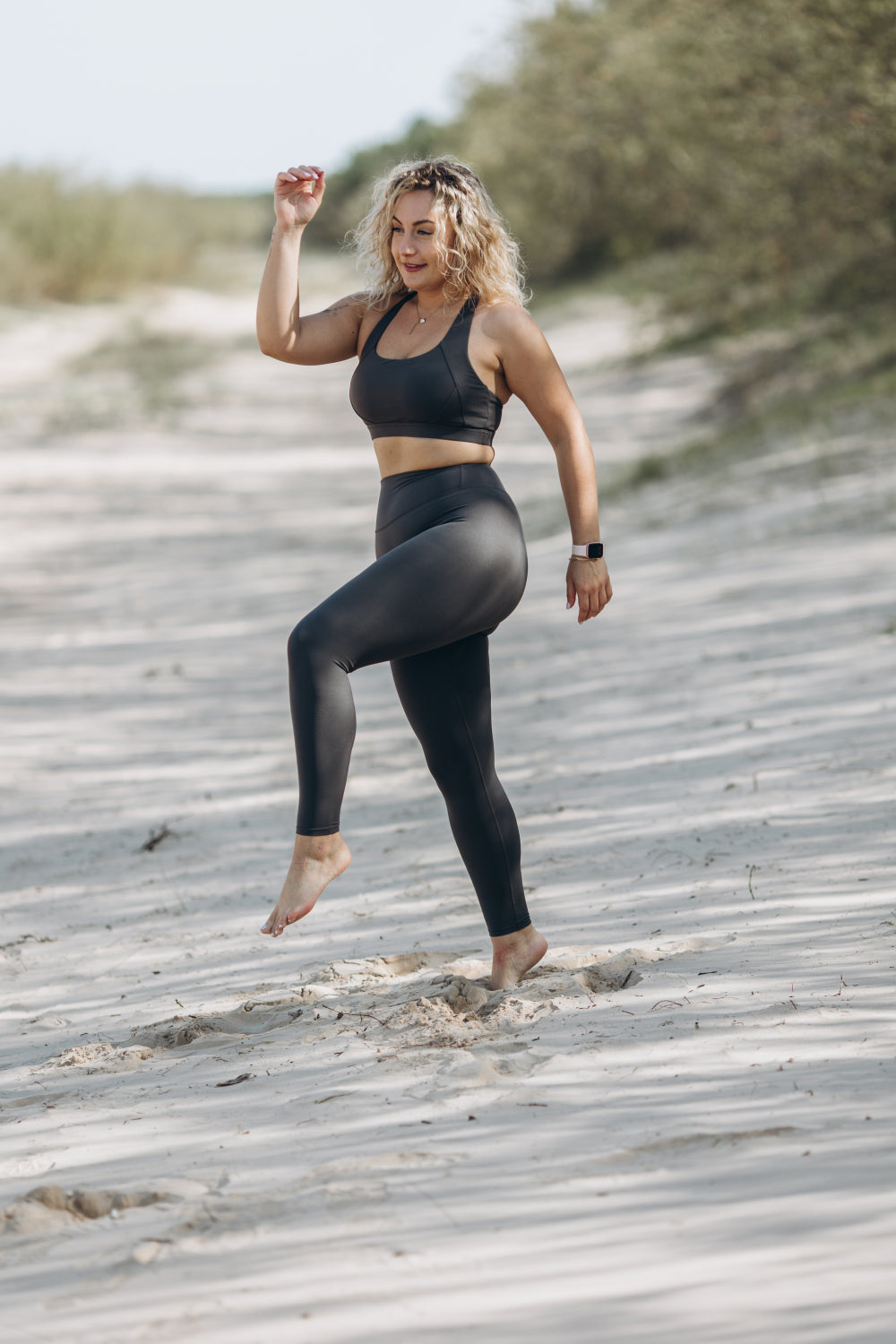 Graphite Shape Seamless Tights