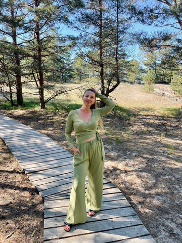 Photoshoot Sample: Matcha Green Flow Set