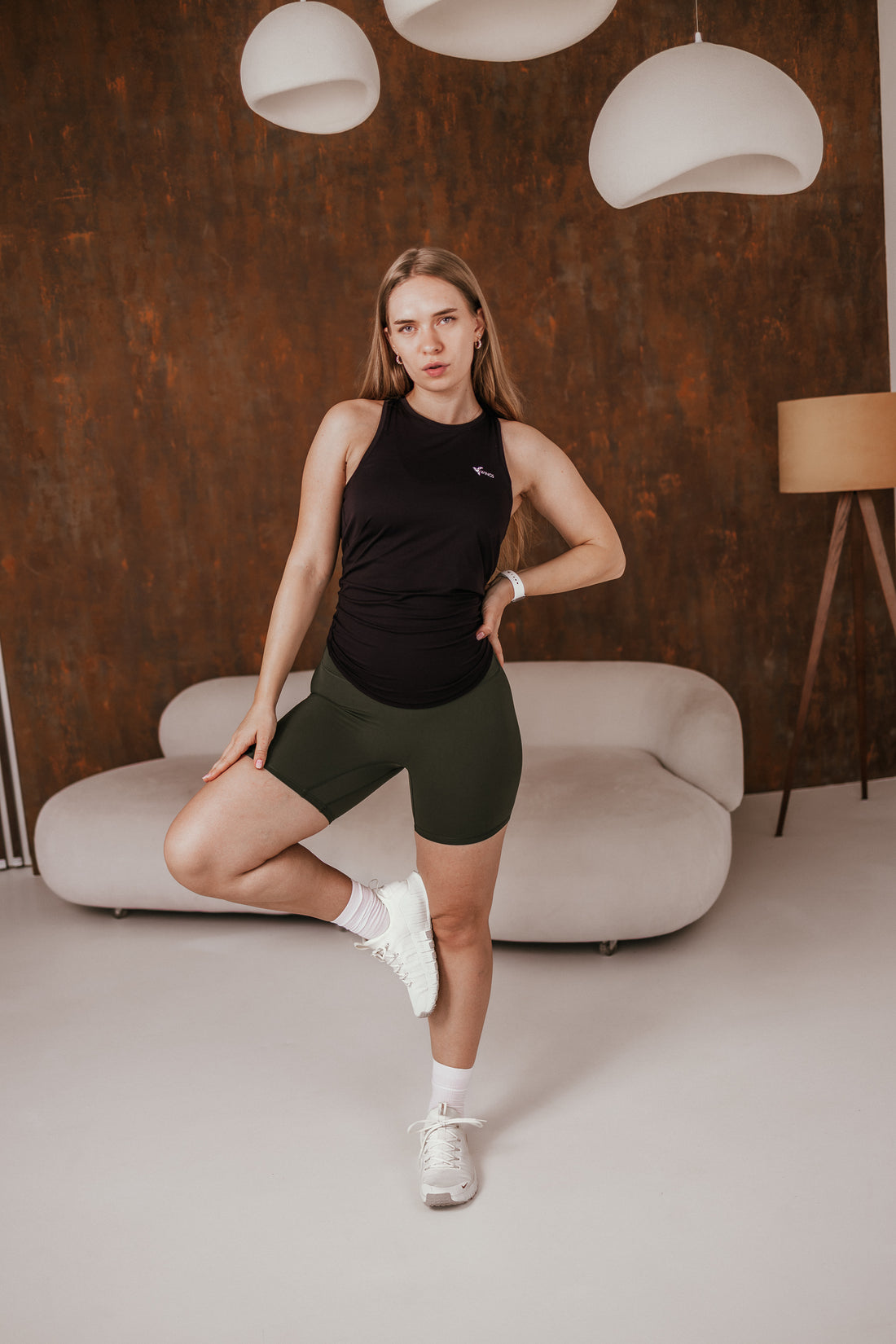 Forest Green Sculpt šorti