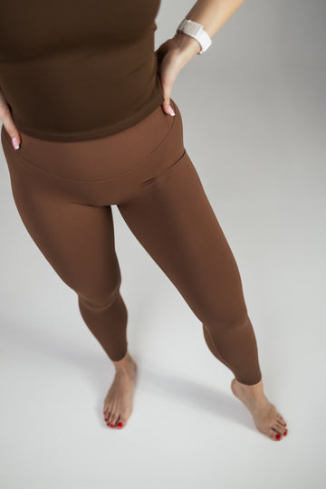 Coffee Shape Seamless Tights