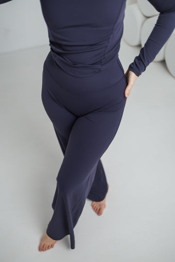 Navy Second Skin Ease Pants