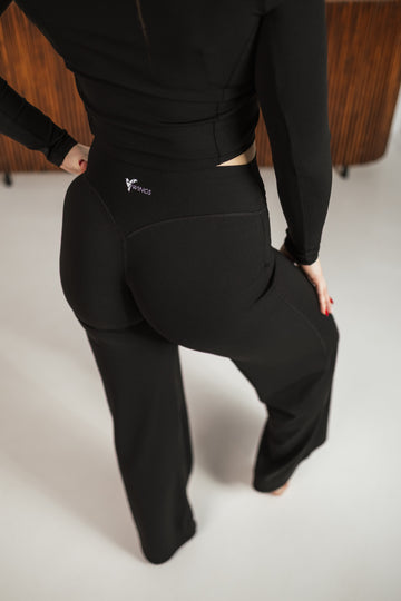 Photoshoot sample: Black Second Skin Ease Pants