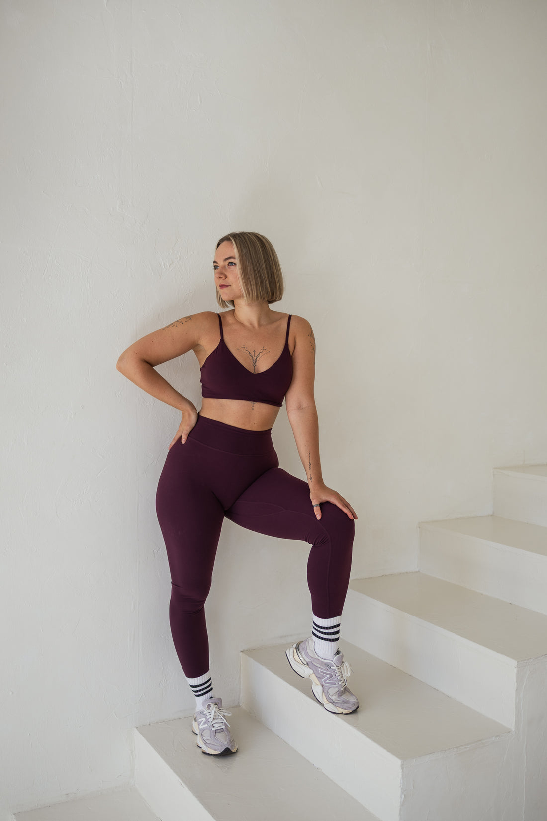 Deep Plum Aura augsta atbalsta krūšturis