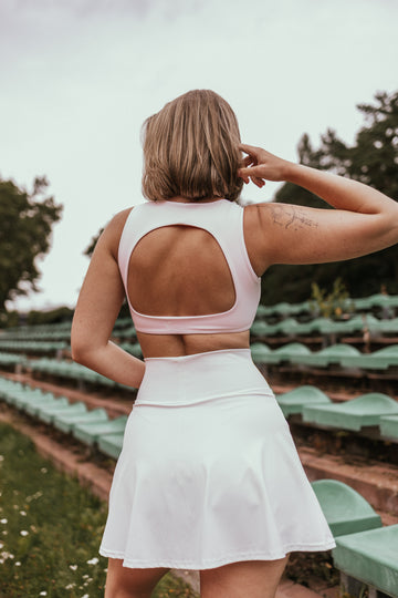 White Tennis Skirt