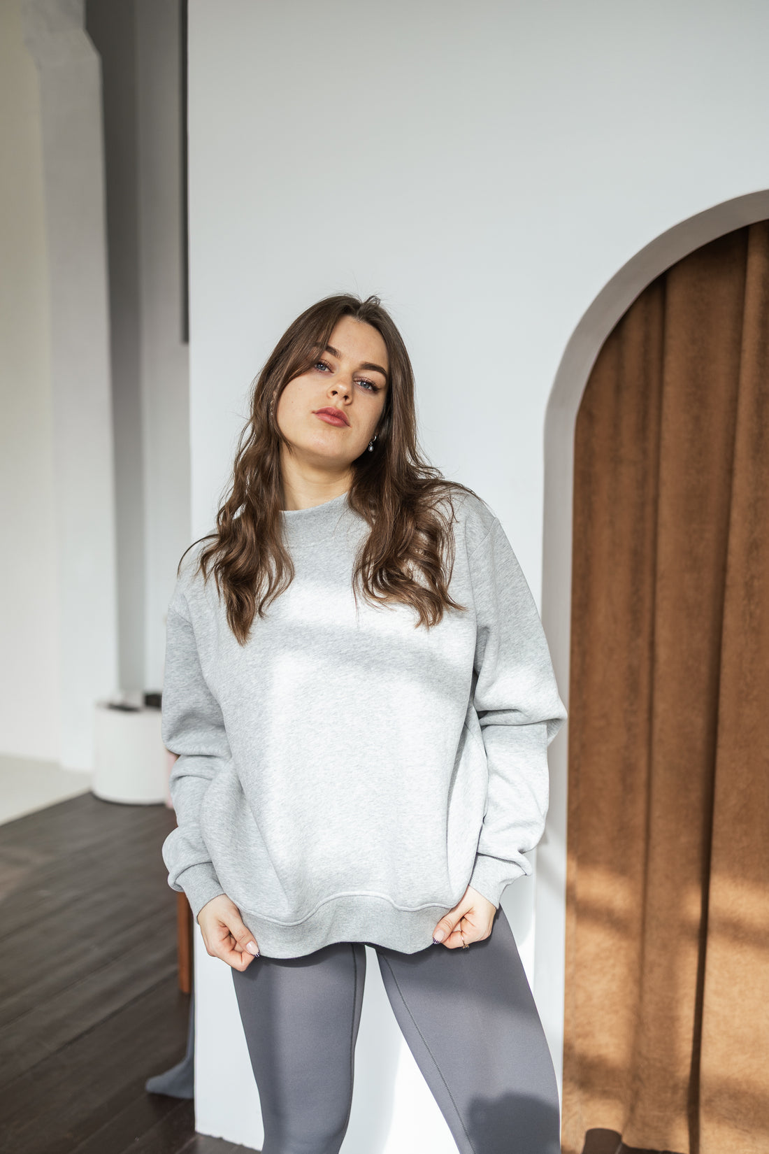 Pelēks Cloud Comfort džemperis