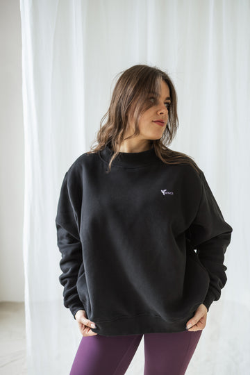 Black Cloud Comfort Sweater