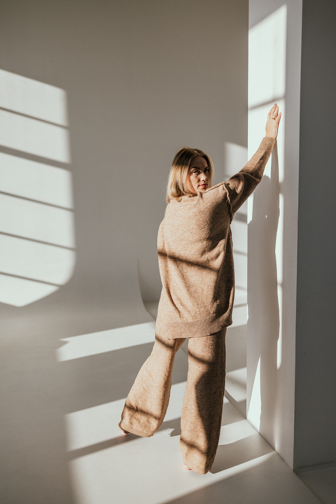 Winter Warmth Sand Loungewear