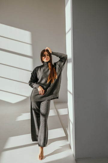 Winter Warmth Dark Shadow Loungewear