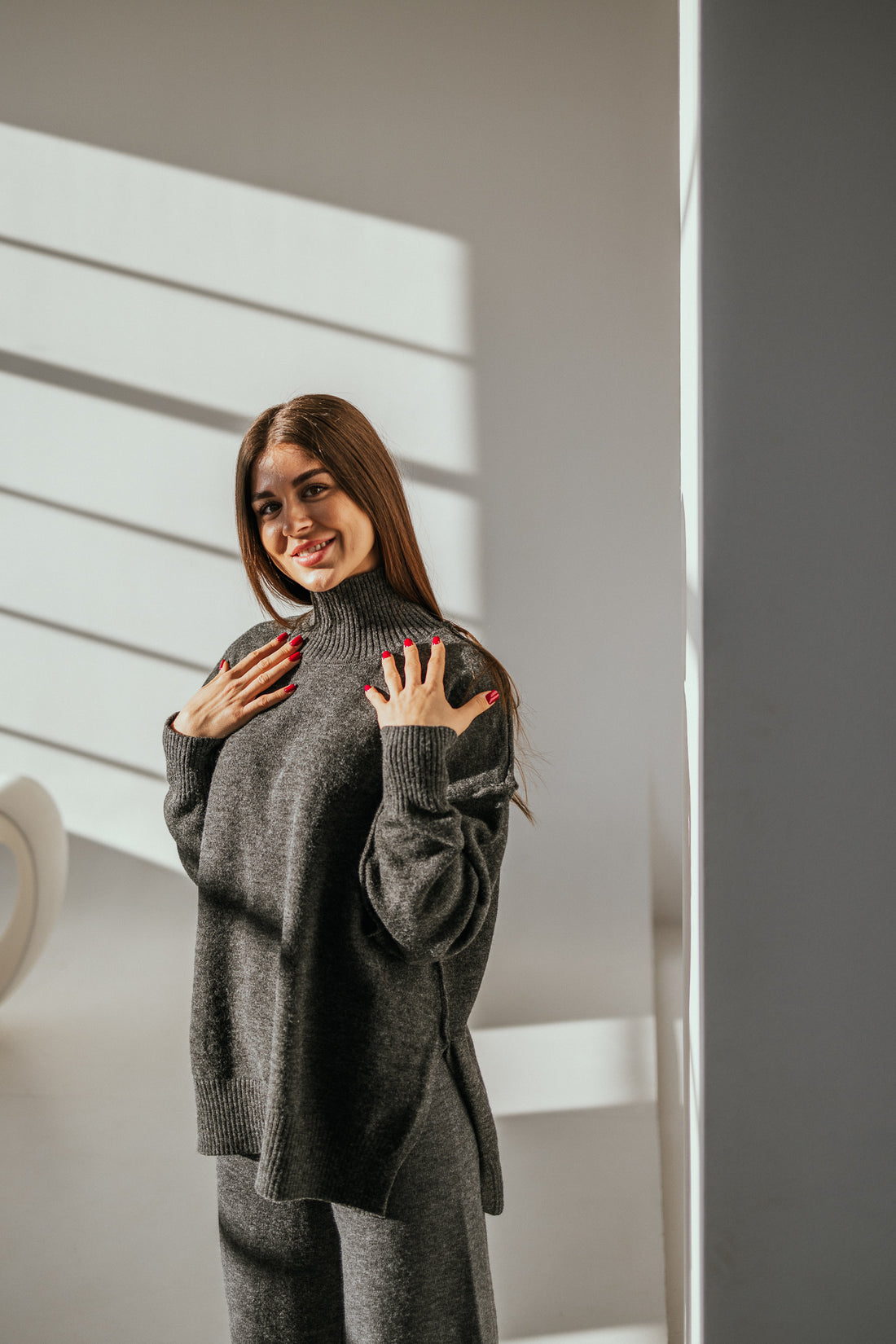 Winter Warmth Dark Shadow Loungewear